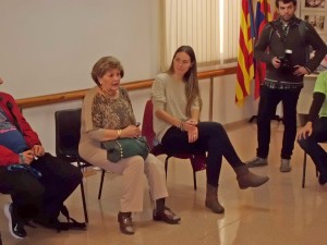 Visita de la dirigente política Cristina Martínez a la Asociación Parkinson ELche