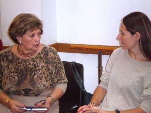 Afectados por Parkinson en la Asociación Parkinson Elche con Cristina Martínez