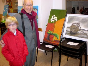 José Arcas, su nieto Hector y su obra
