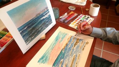 Probando el nuevo material de Bureau Vallée