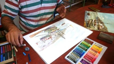 Probando el nuevo material de Bureau Vallée