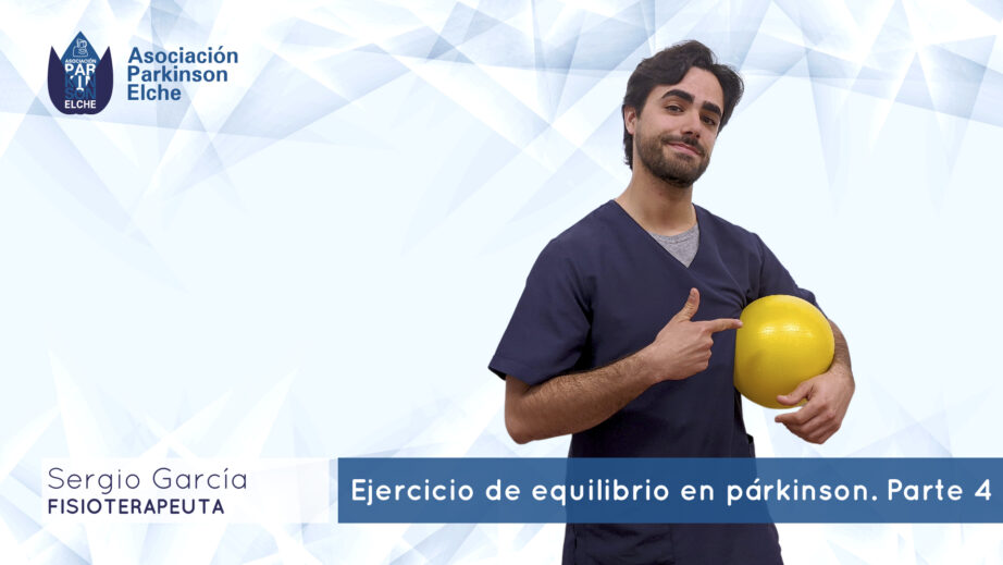 Fisioterapia - Ejercicio de equilibrio en párkinson. Parte 4