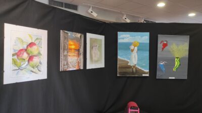 Exposición pintura Casa Cultura Catral - "Con Párkinson tambien se puede"