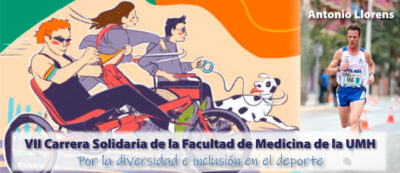 Antonio Llorens correrá solidariamente por Parkinson Elche en la VII Carrera Solidaria de la Facultad de Medicina de la UMH