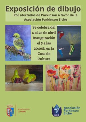 Exposición de dibujo Catral 2024 - Parkinson ELche