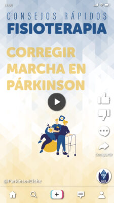 Corregir marcha en párkinson