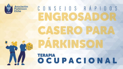 Engrosador casero para párkinson