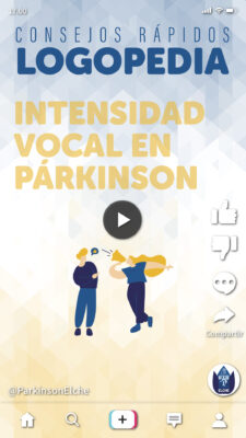 Intensidad vocal en párkinson