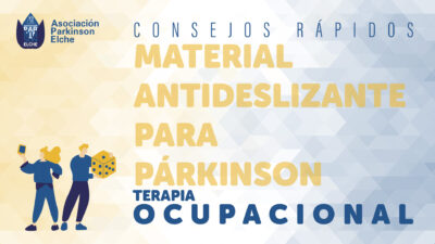 Material antideslizante para párkinson