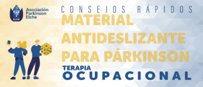 Material antideslizante para párkinson