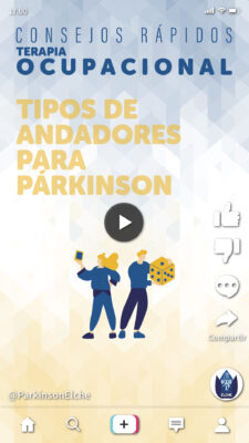 Tipos de andadores para párkinson