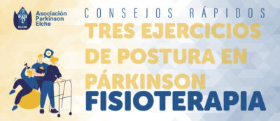 Tres ejercicios de postura en párkinson