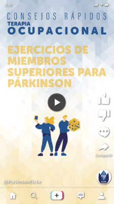 Ejercicios de miembros superiores para párkinson