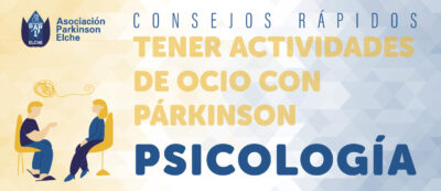 Tener actividades de ocio con párkinson