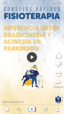 Diferencia entre bradicinesia y acinesia en párkinson