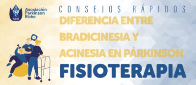 Diferencia entre bradicinesia y acinesia en párkinson