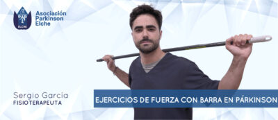 Ejercicios de fuerza con barra en párkinson