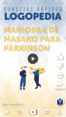 Maniobra de Masako para párkinson