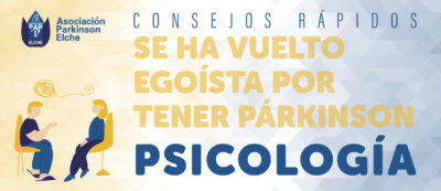 Se ha vuelto egoísta por tener párkinson