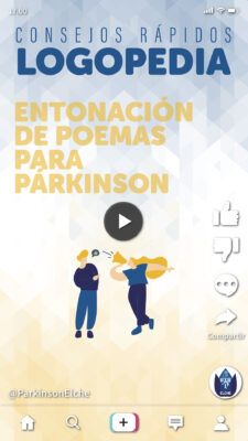 Entonación de poemas para párkinson