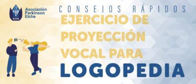 Ejercicio de proyección vocal para párkinson