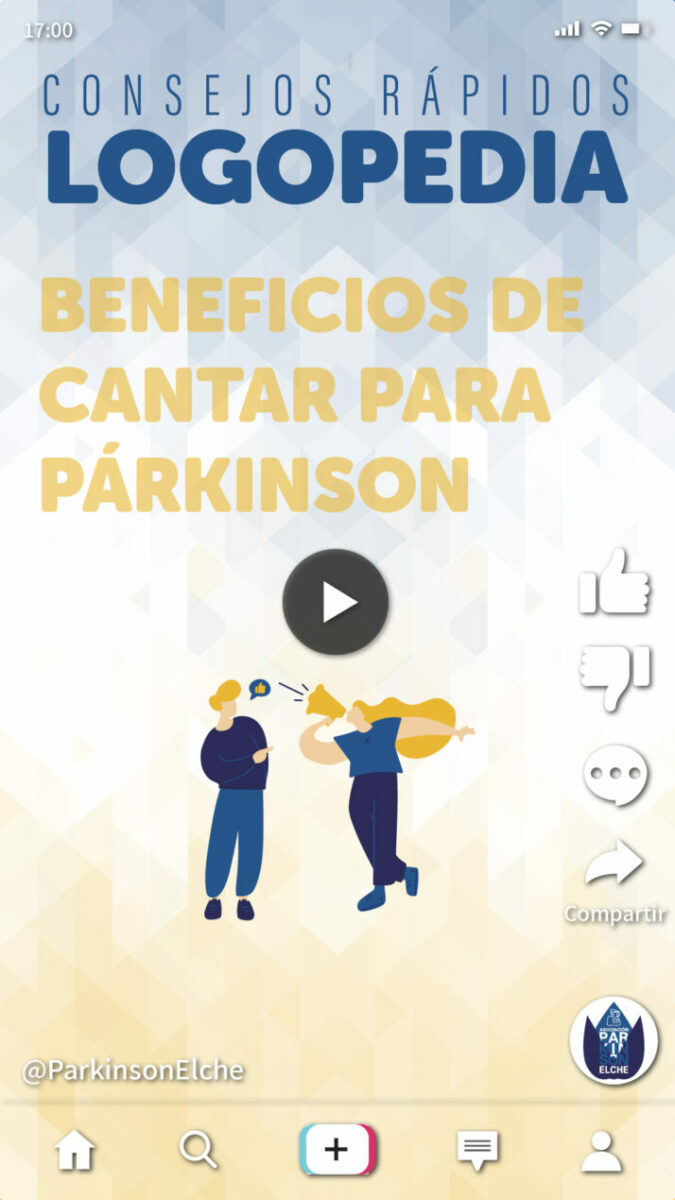 Beneficios de cantar para párkinson