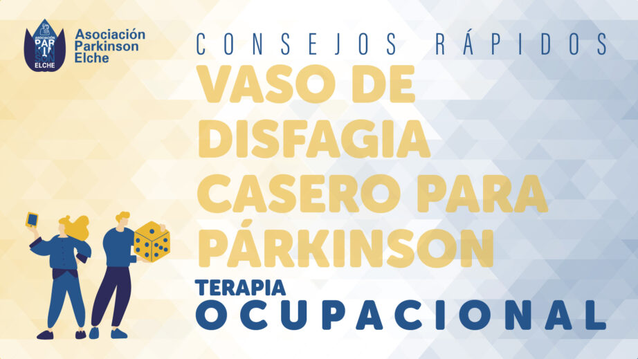 Vaso de disfagia casero para párkinson