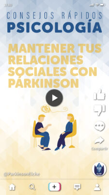 Mantener tus relaciones sociales con párkinson