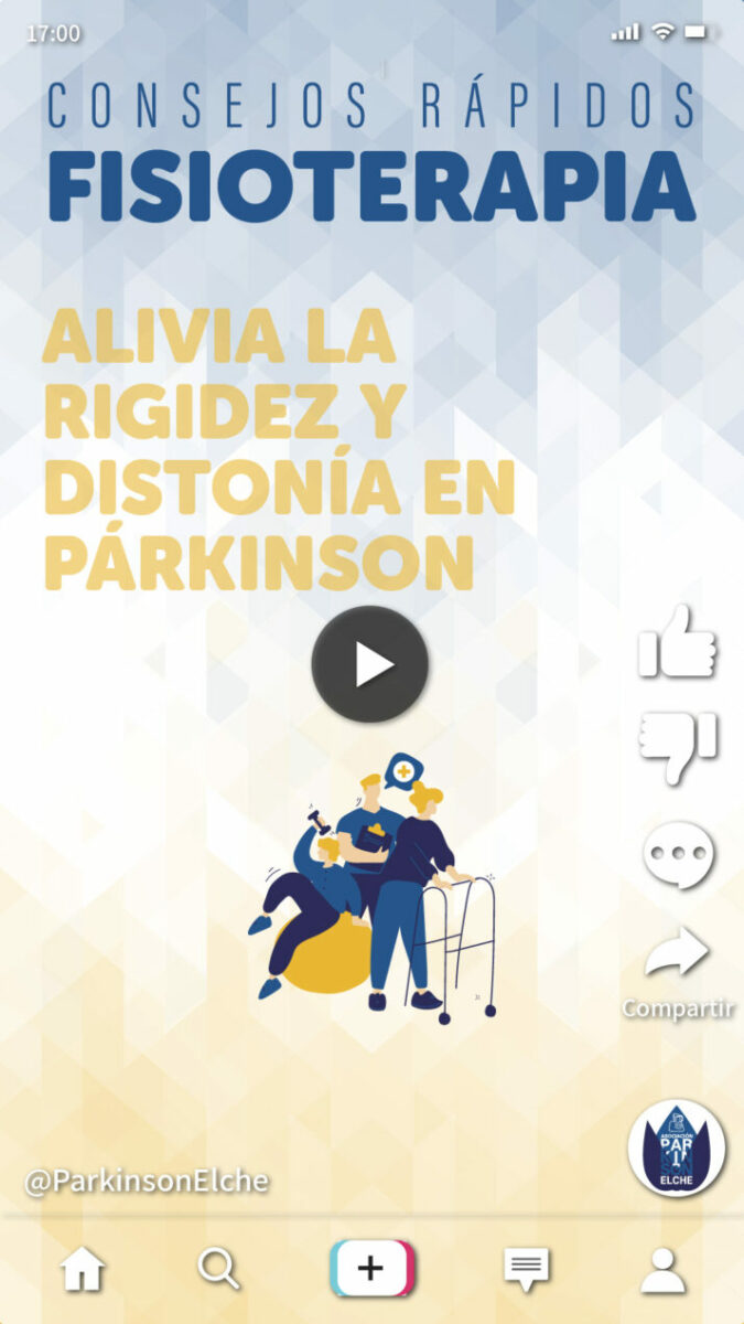 Alivia la rigidez y distonía en párkinson