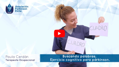 Buscando palabras. Ejercicio cognitivo para párkinson.