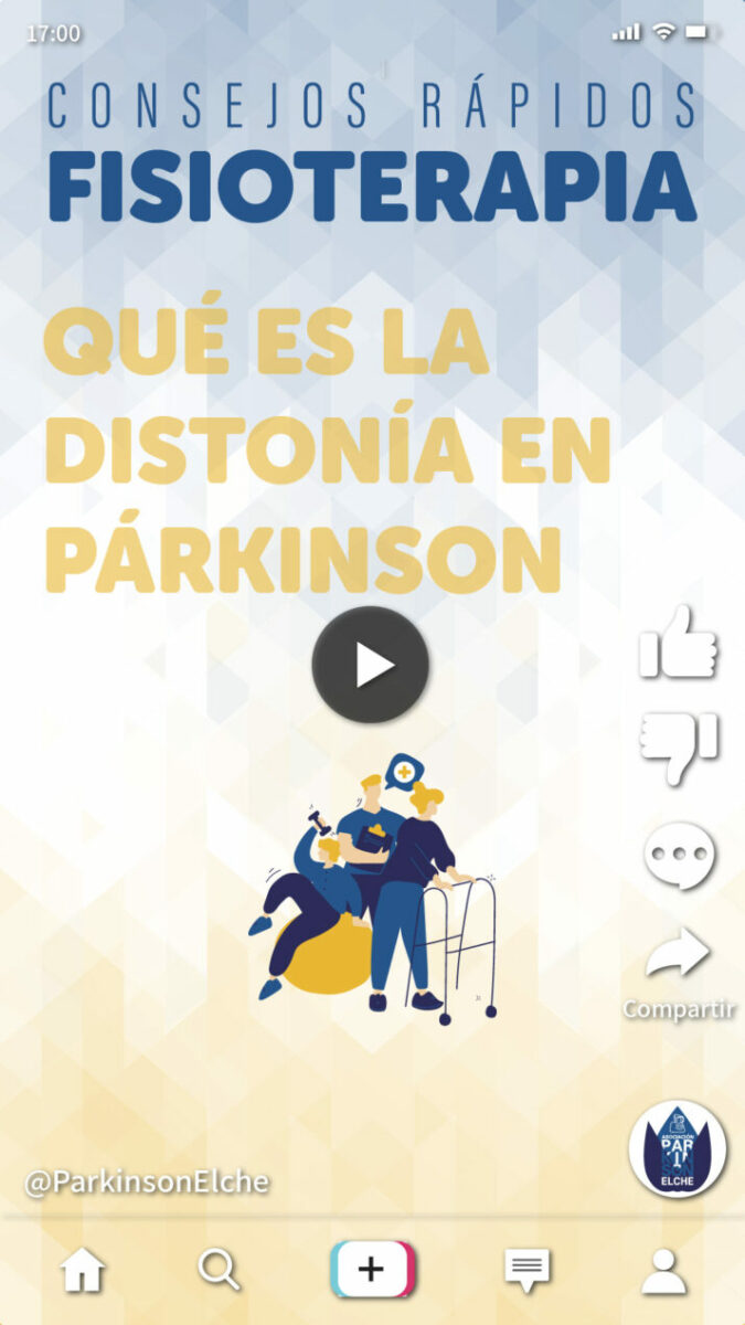 Qué es la distonía en párkinson