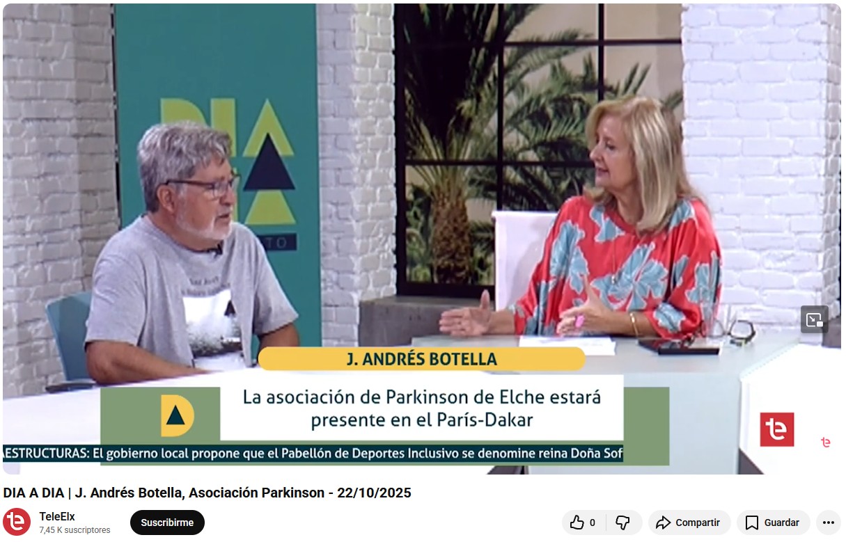 La Asociación Parkinson Elche participará en la Nomad Raid Challenge 2025 La Asociación Parkinson Elche participará en la Nomad Raid Challenge 2025