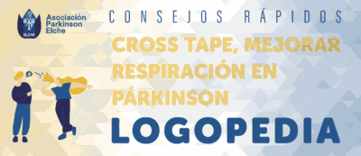 Cross tape, mejorar respiración en párkinson