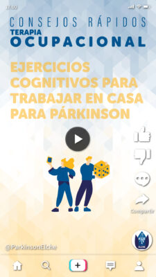 Ejercicios cognitivos para trabajar en casa para párkinson
