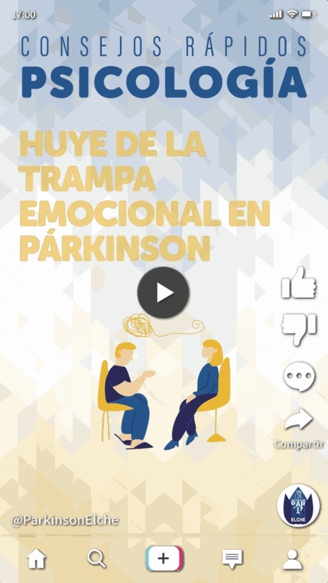 Huye de la trampa emocional en párkinson