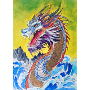 José Andrés Botella – Pintura original «Fuerza y Sabiduría»