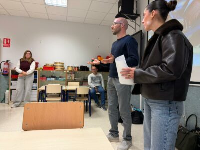Actividad educativa en el CEIP Clara Campoamor