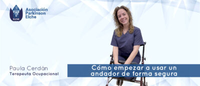 Cómo empezar a usar un andador de forma segura en enfermedad de párkinson