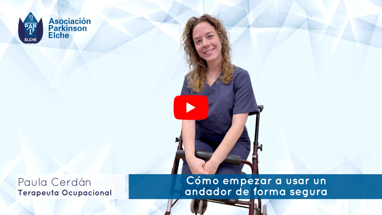 Cómo empezar a usar un andador de forma segura en enfermedad de párkinson