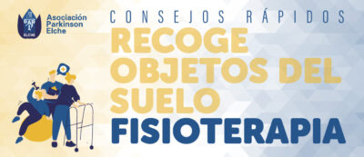 Recoge objetos del suelo con párkinson