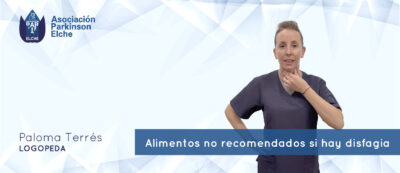 Alimentos no recomendados si hay disfagia para párkinson