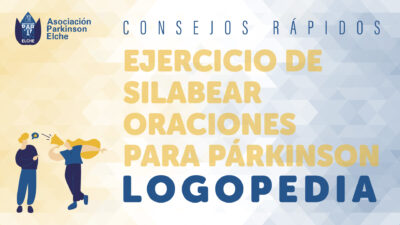 Ejercicio de silabear oraciones para párkinson