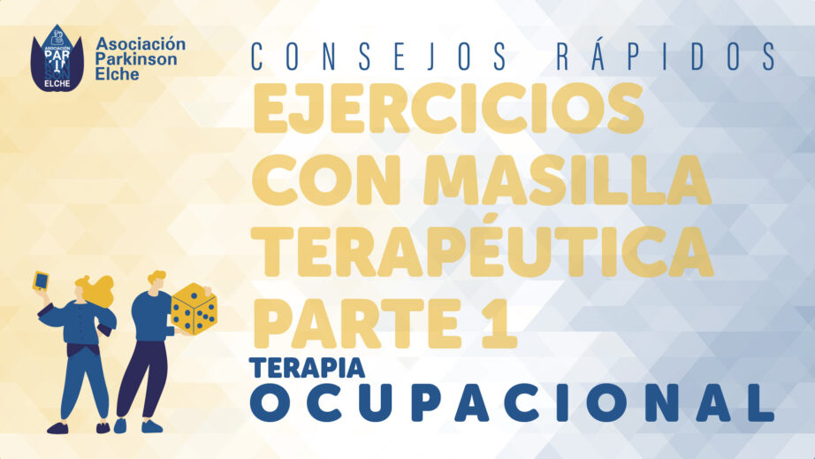 Ejercicios con masilla terapéutica para párkinson parte 1
