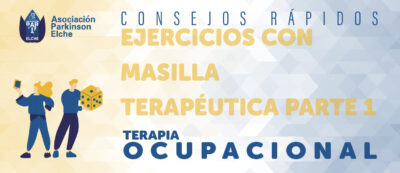 Ejercicios con masilla terapéutica para párkinson parte 1