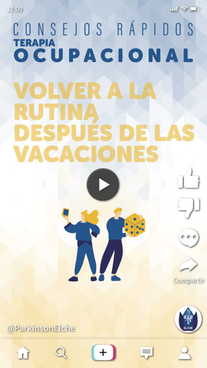 Volver a la rutina después de las vacaciones para párkinson Volver a la rutina después de las vacaciones para párkinson
