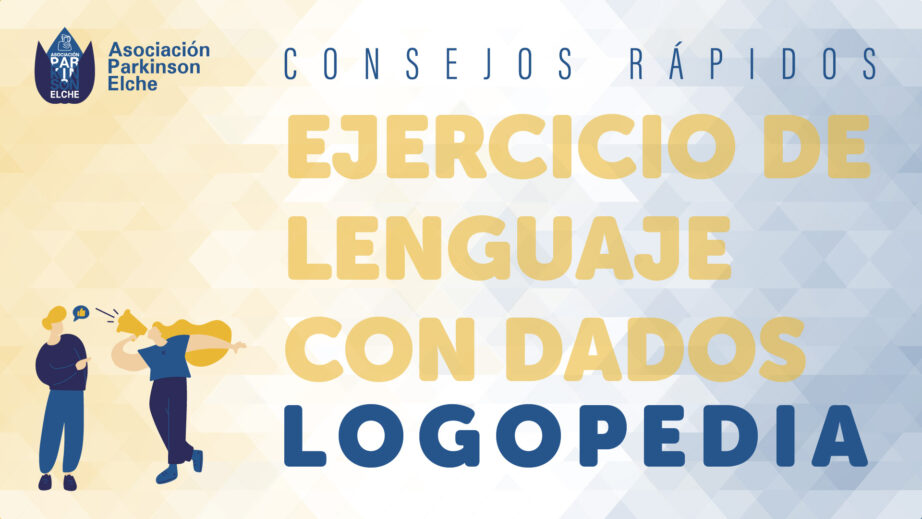 Ejercicio de lenguaje con dados para párkinson