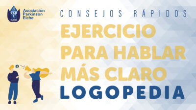 Ejercicio para hablar más claro en párkinson